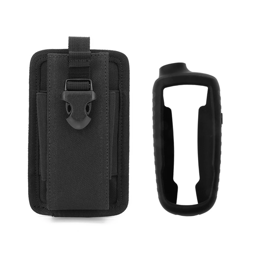 Outdoor Military Tactical Pouch Portable Bag + Silicone Case for Garmin