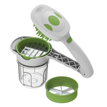 

New 5 in 1 Multifunction Vegetable Cutter Fruits Cutting for Kitchen Cooking Dinner Party