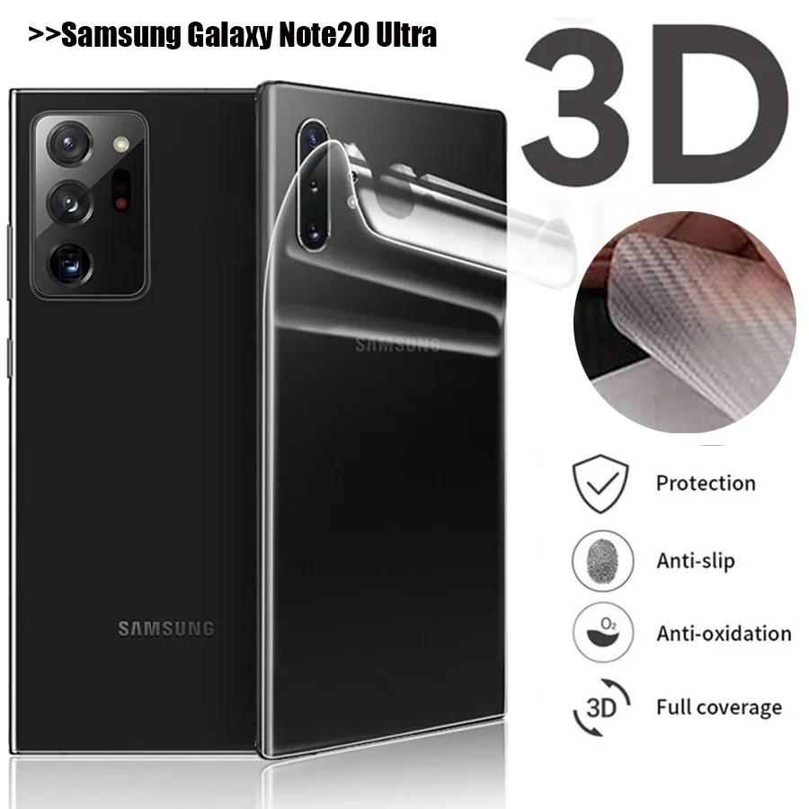 5 шт./Лот 3D углеродное волокно Защита экрана для Samsung Galaxy Note 20 Ultra S20 Plus A71 A51 5G S10 10 Lite