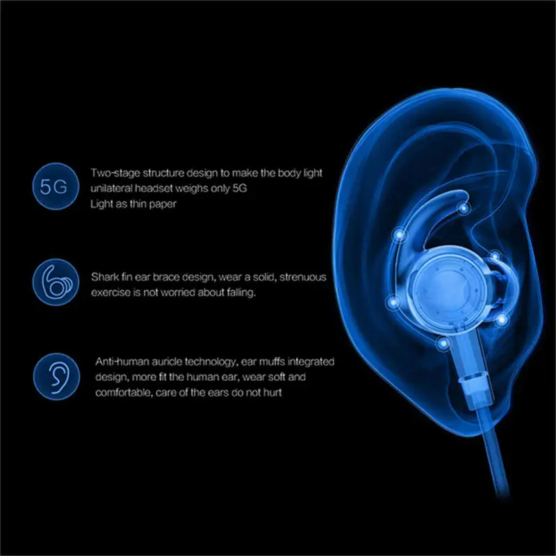 J02 In-Ear Headset With Micro-Type 3.5Mm Stereo Heavy Bass Music Noise Canceling Earphones