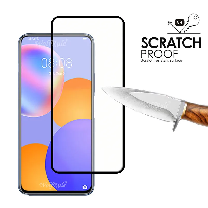 4-in-1 For Huawei Y9A Glass For Huawei Y9A Tempered Glass For Honor V30 Pro Huawei Nova 5T P40 Lite Y6P Y8P Y5P Y9A Lens Glass 