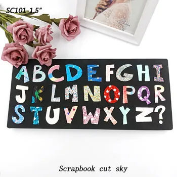 

Scrapbook Cut Sky Letter wooden die/cutting tool die/ Scrapbook mold/SC101-1.5in/SC101-2in/SC101-2.5in