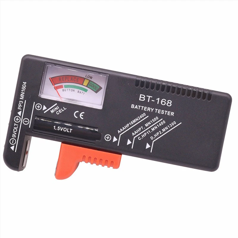 Цифровой Тестер Аккумуляторов высокого качества 1 шт. портативный указатель для