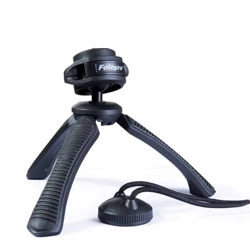 

Fotopro Mini Compact Pocket Table Vlogging Tripod Video Camera Tripod Stand for Mobile Phone DSLR