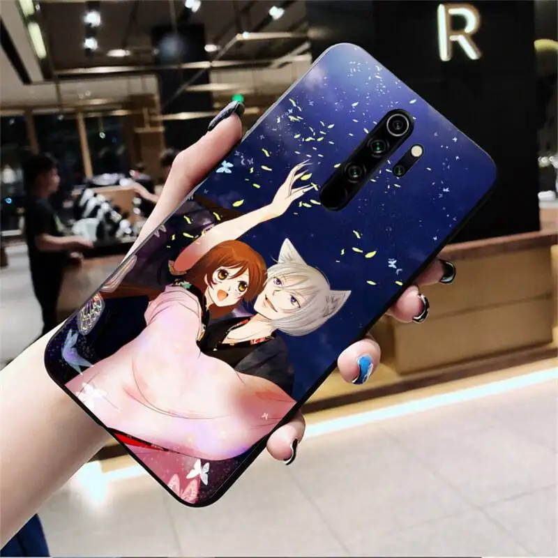 CUTEWANAN anime Kamisama Hajimemashita Tomoe Silicone Black Phone Case for Redmi Note 9 8 8T 8A 7 6 6A Go Pro Max Redmi 9 K20 phone cases for xiaomi