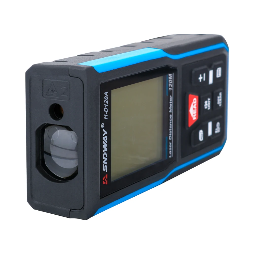 SNDWAY Laser Distance Meter 50M 70M 100M 120M Laser Rangefinder Range Finder Roulette Trena Tape Measuring Tool Build Instrument