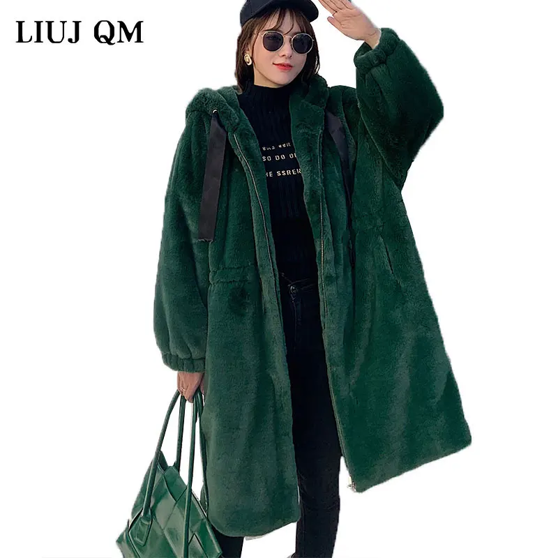 2020 Women Parka Winter clothes New Oversize Faux
