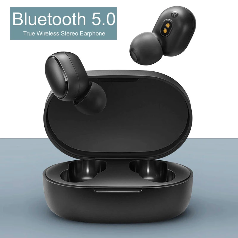 Оригинальные беспроводные bluetooth-наушники Xiaomi Redmi Airdots, TWS, bluetooth 5,0, голосовое управление, гарнитура с шумоподавлением, DSP, наушники с микрофоном