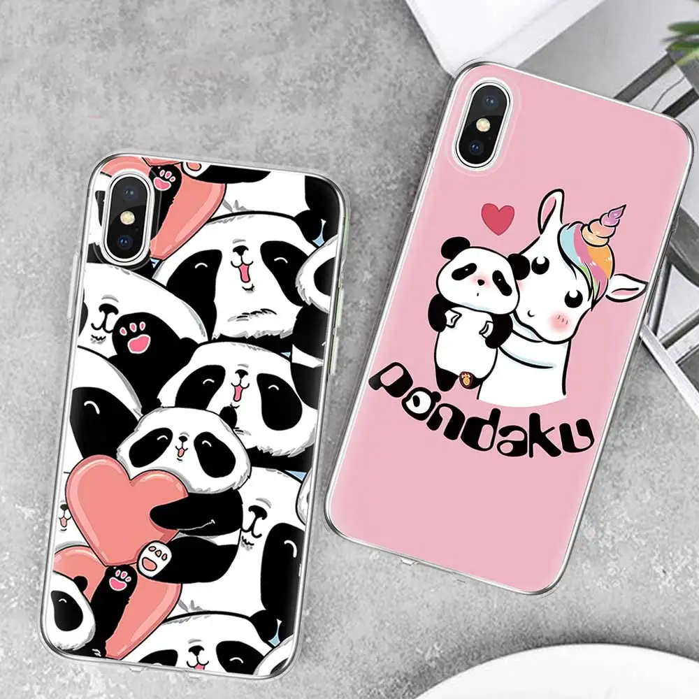 爱心熊猫、独角兽抱熊