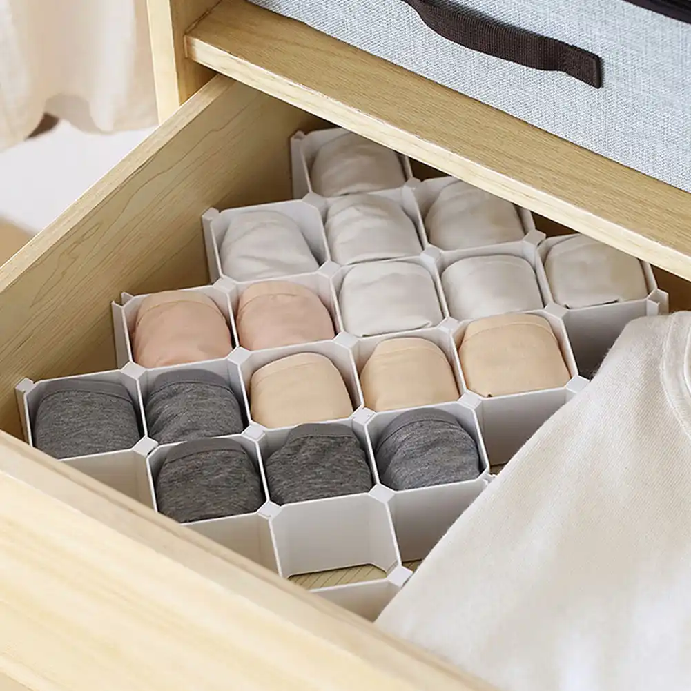 Plastic Chest Of Drawers Cabinet Organiser Dividers In The Cabinet