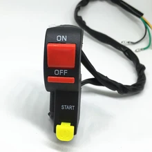 Двухканальный переключатель на руль с возможностью работы, двойной Точечный светильник, Инструкция на руль мотоцикла, светильник на руль из алюминиевого сплава