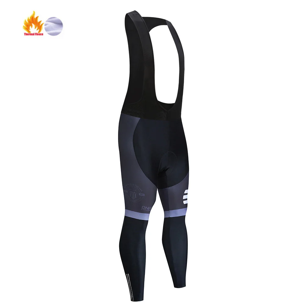 Мужские велосипедные брюки Pro team 2021 зимние теплые флисовые длинные 19D с гелевой