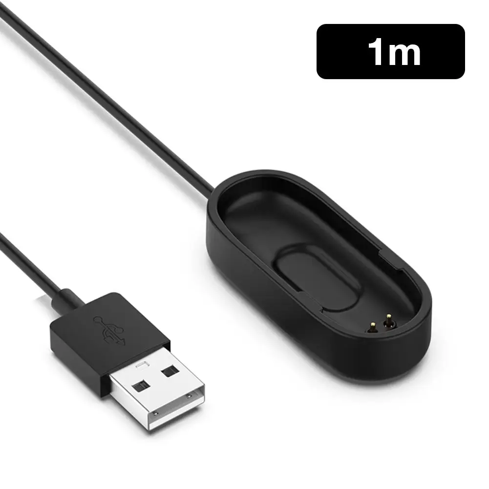 Usb-кабель для зарядки mi Band 4, сменный шнур, зарядное устройство, адаптер для Xiaomi mi Band 4, магнитно поглощающая зарядная линия TPE