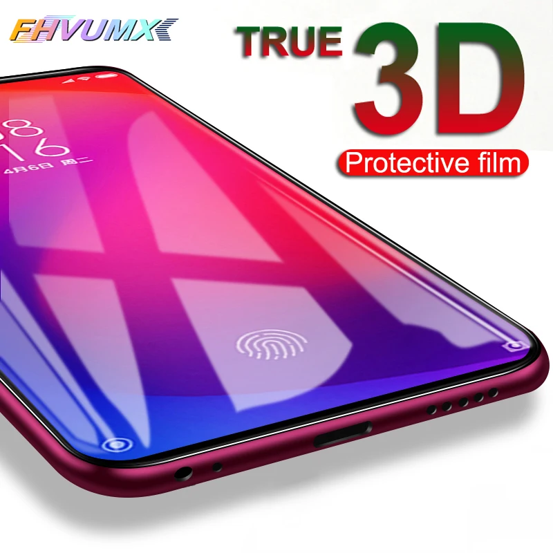 3D закаленное стекло на Xiaomi mi 9 8 SE 9T mi 8 Lite Защитная пленка для экрана для красного mi 7 7A 6A 6 Pro Note 7 K20 защитное стекло