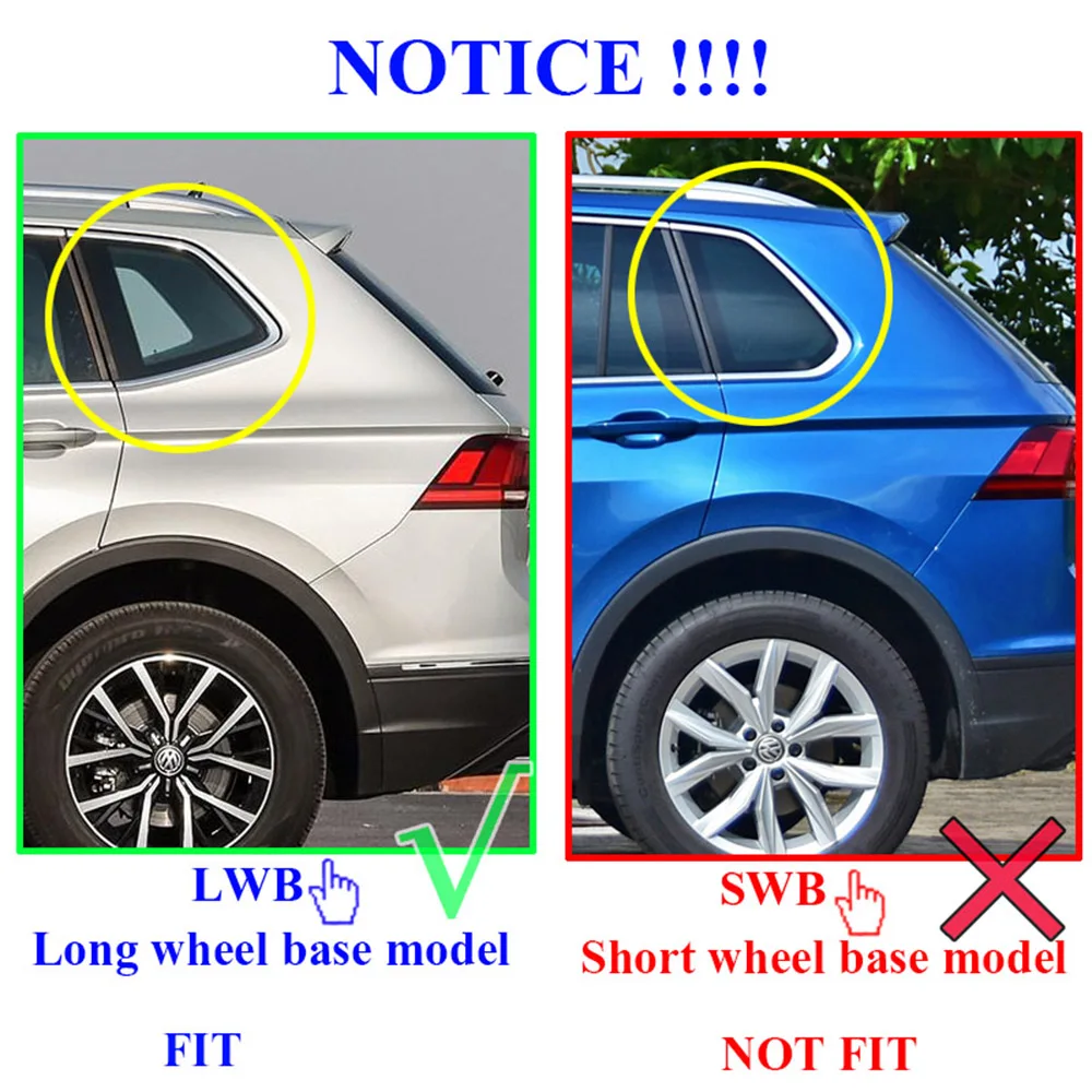 Для VW Tiguan II MK2 Длинная колесная база версии 2016 2017 2018 задний багажник лайнер