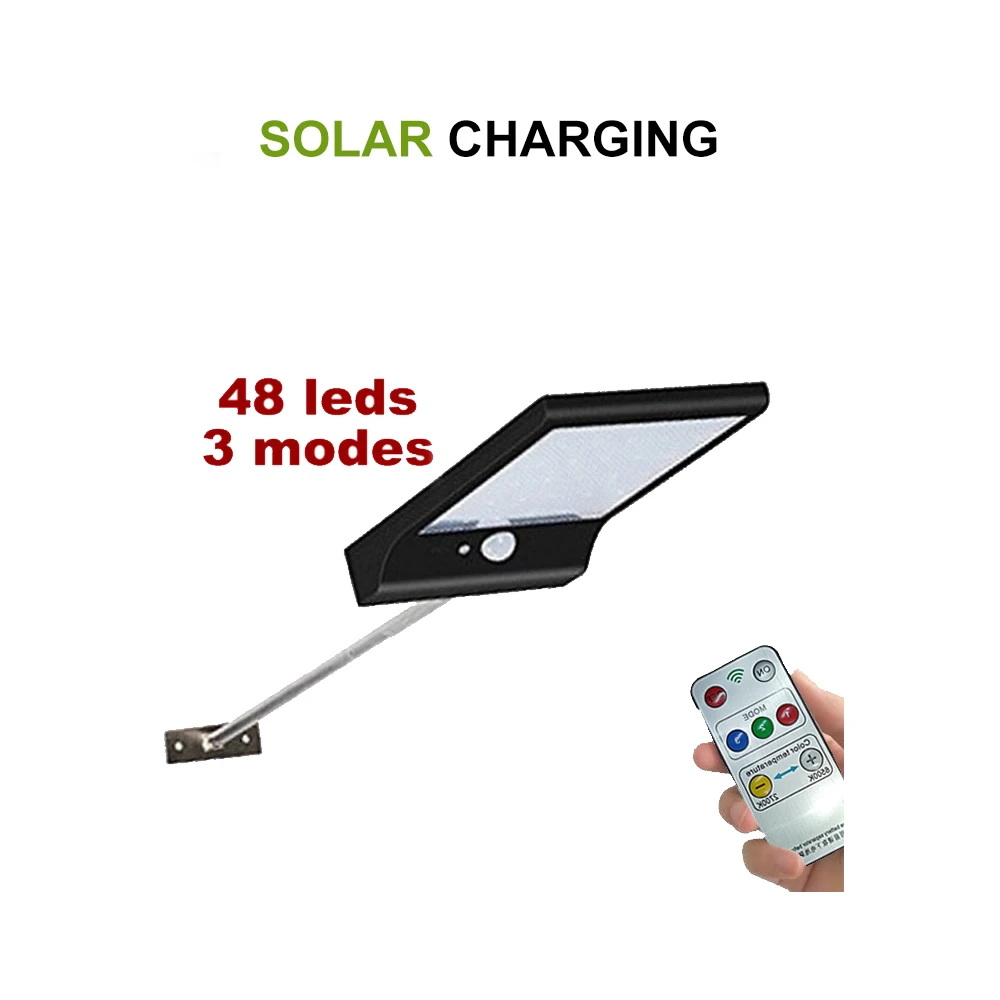 

48 LED Solar Light Super Bright Solar Motion Sensor Light Weatherproof Solar Lights Outdoor Wireless Solar Motion Security Light