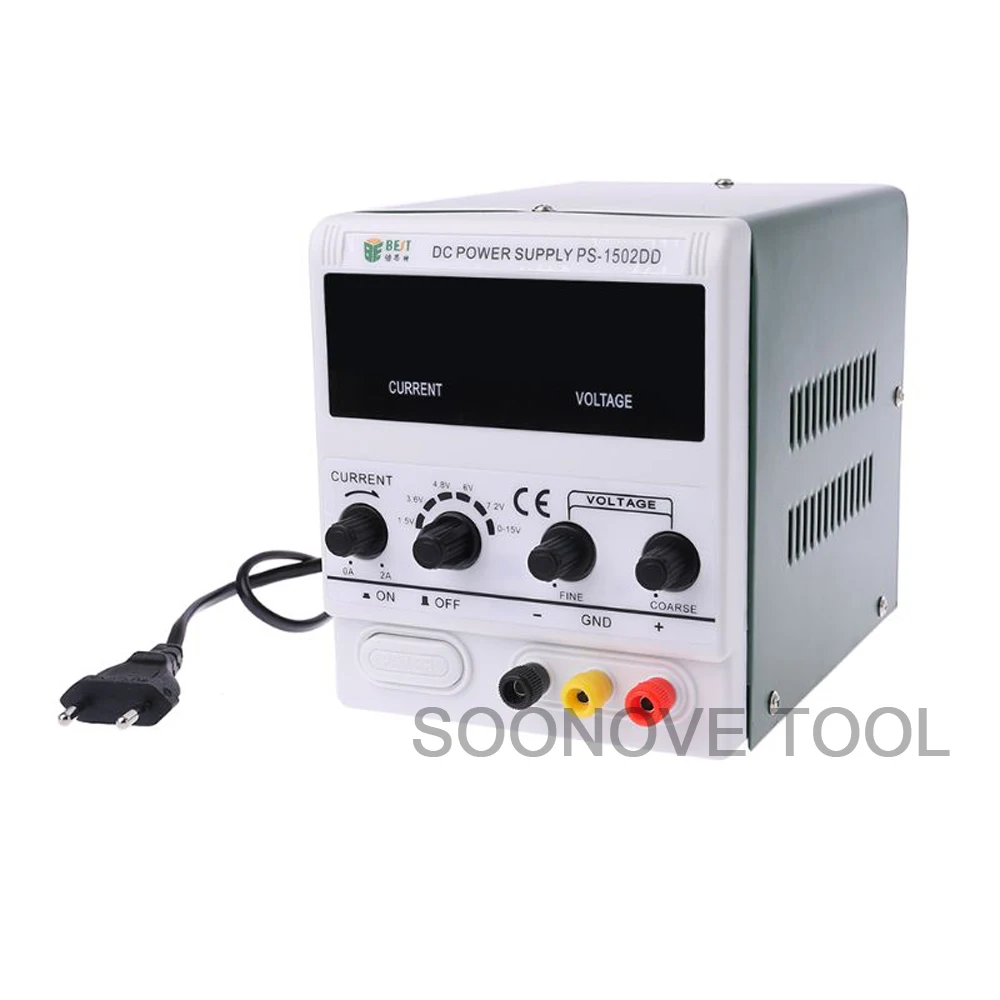 ЛУЧШИЙ 1502DD 15V2A телефонный ремонт специализированный источник питания Регулируемый источник питания постоянного тока Высокоточный Стабильный регулятор напряжения тока