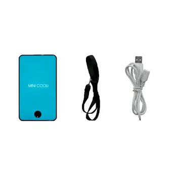 

Mini Handheld Air Conditioner Small Fan Usb Cooling Rechargeable Portable Student Handheld Leafless Small Electric Fan