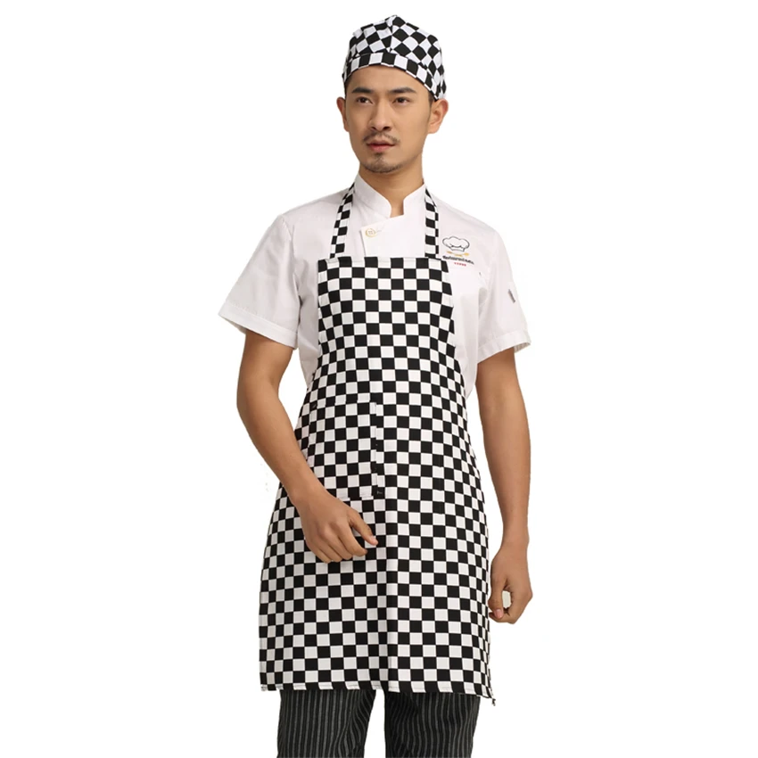 6 видов цветов шеф повар униформа фартук для кухни Одежда официантка поварская