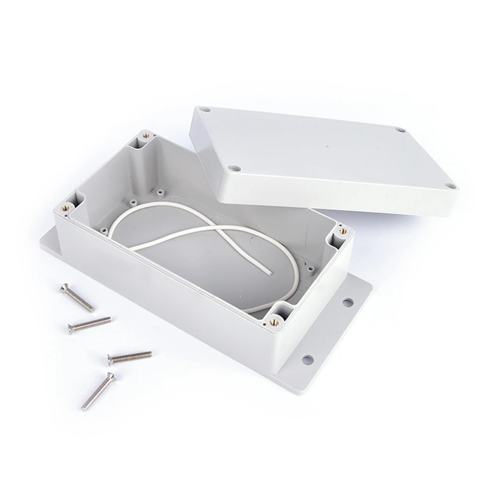 158*90*65mm Waterproof Plastic Enclosure Box Electronic Project Instrument Case  Outdoor Junction Box Housing DIY