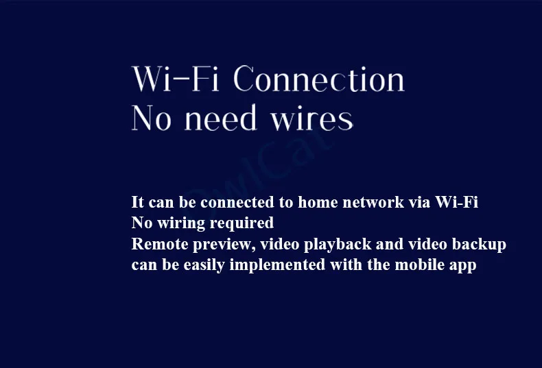 OwlCat HD Открытый водонепроницаемый 2MP 5MP Pan Tilt IP камера Wi-Fi двухстороннее аудио разговор слот карты Micro SD беспроводной ИК Onvif приложение CamHi