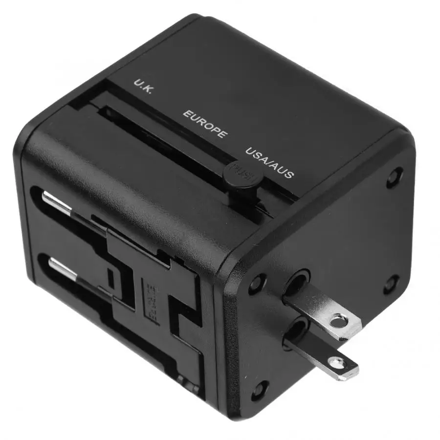 AC 110-250vмногофункциональный двойной USB Международный Трэв