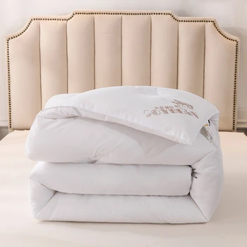 

Winter Warm Quilt Core Jacquard Quilted Filling Fiber Comforter Soft Comforter Full Queen King Size Quilt