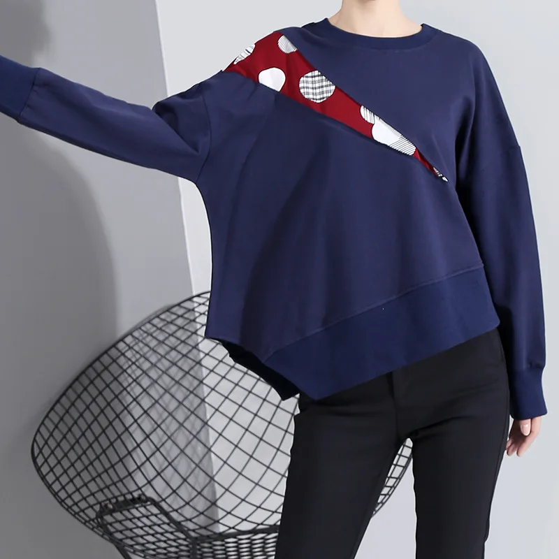 SuperAen Европейское худи, модные хлопковые Dweatshirts для женщин, размер Pluz,, осенние и зимние толстовки, Женские повседневные топы