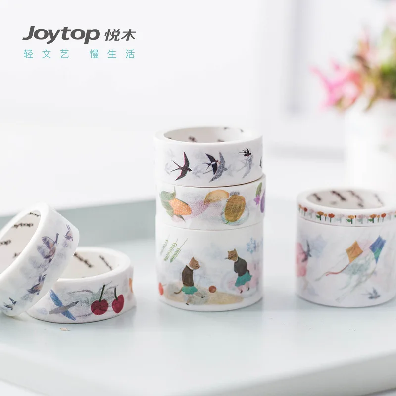 Joytop DIY дневник декоративные наклейки 24 солнечной термины бумажная лента 5 Объем 8 Объем сочетание оборудования ручка Клей