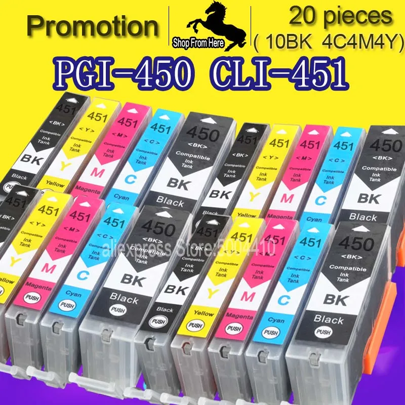 Картридж для Canon pixma mg5440 mg5540 mg5640 mg6640 ip7240 mx724 mx924 ix6840|Чернильные картриджи| |