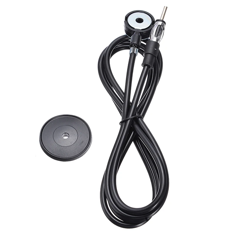 Mayitr 1pc Retractable Car Radio Antenna FM/AM Signal Booster Amplifier Aerials Whip Mast For Honda For Toyota