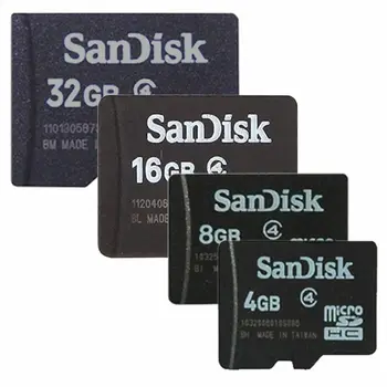 

SanDisk Micro SD Card Class4 Memory Card 2GB/4GB/8GB/16GB/32GB Flash Card Memory Microsd TF/SD Card SDHC Standard with Adapter