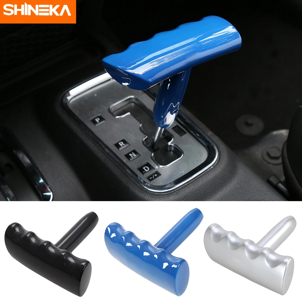 Ручка переключения передач SHINEKA для салона автомобиля украшение ручного тормоза