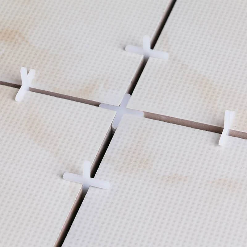 1/1.5/2/2.5/3mm Decoration Tool Ceramic Tiler Spacer Cross Plastic Tile Plumber Reuseable Leveling System Construction 500pcs tile spacers,tile leveling tools