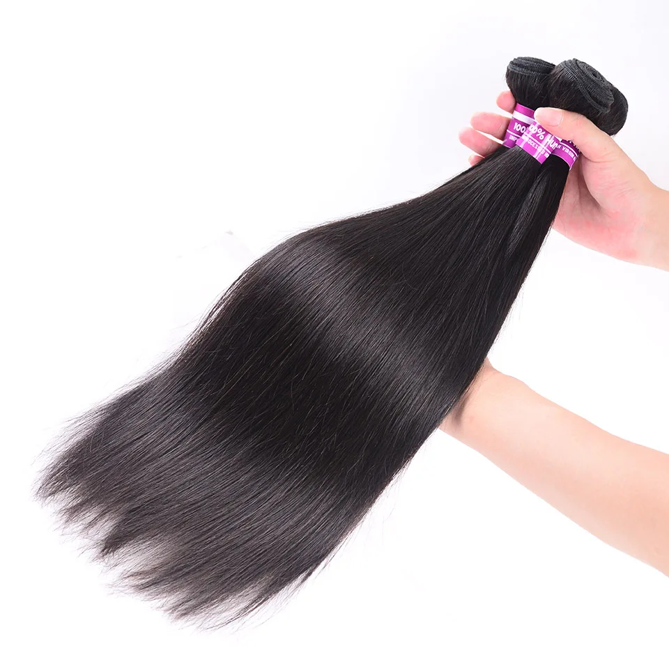 28 30 32 34 40 Straight Hair Bundles Indian Hair Weave Natural