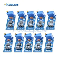 10Pcs NE555 Adjustable Resistance Frequency Pulse Generator Module Single Channel Output Module 5V-12V for Arduino Smart Car 1
