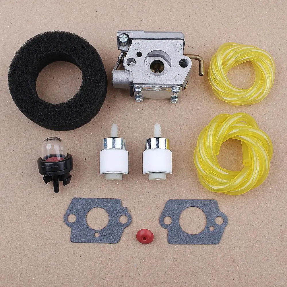 Carburetor Air Filter Fuel Line Kit For Ryan Ryobi 105r 132r 725r 767r