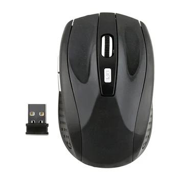 

USB Wireless Mouse Ergonomic 2.4G Receiver Gaming Computer Accessory For Laptop Durable Ultra Thin Optical Wireless Mouse