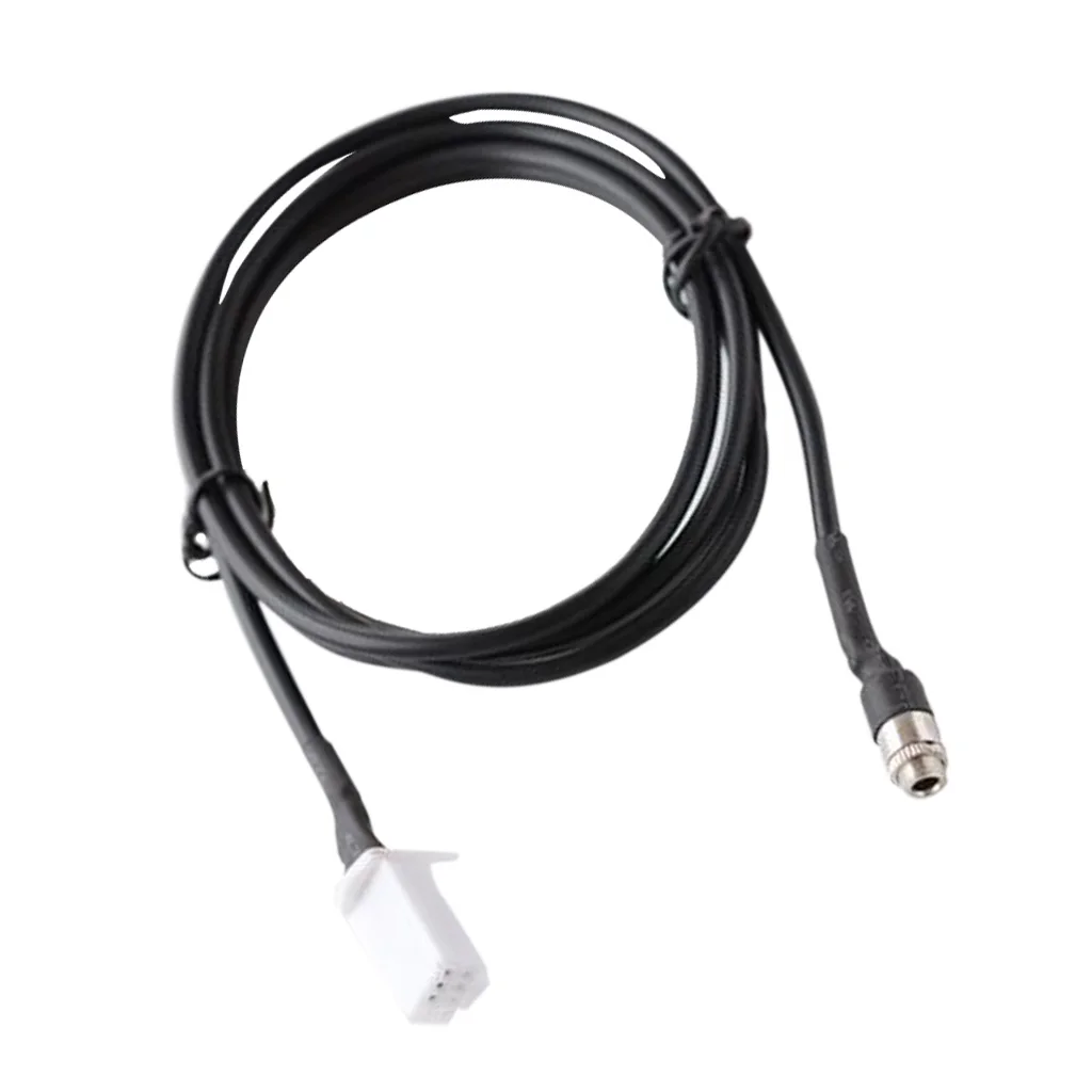 3.5mm Audio Female Socket AUX IN Input Interface Adapter Cable Fit for Suzuki HRV Swift Jimny Vitra