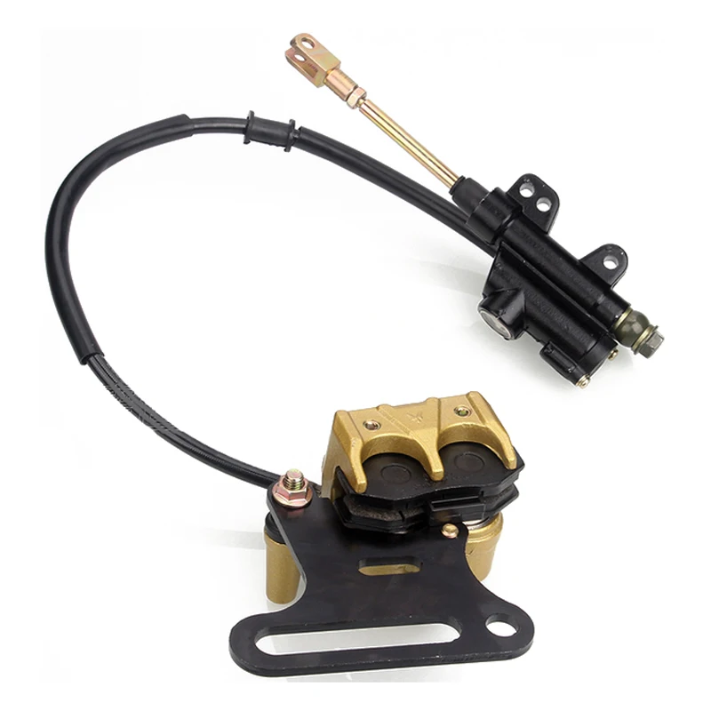 

1pcs Metal Hydraulic Rear Disc Brake Caliper System with 48cm Cable for Dirt Pit Bike ATV 110cc 125cc