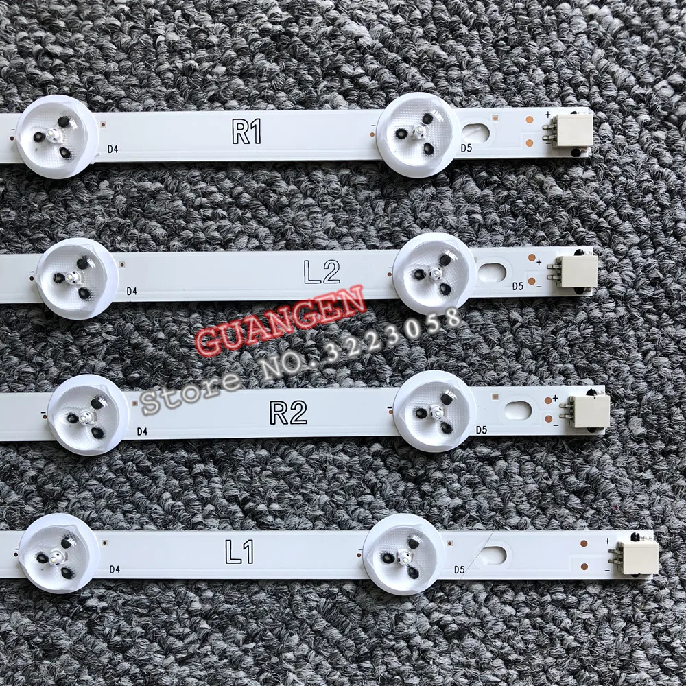 50 комплектов = 500 шт. светодиодный Подсветка для LG 42 дюйма 4" ROW2.1 ТВ 6916L-1412A 6916L-1413A 6916L-1414A 6916L-1415A 42LN542V 42LN575S 42LA615V