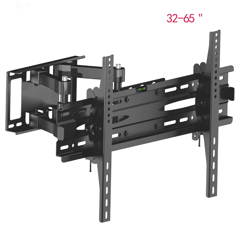 LVDIBAO-Soporte Universal de 6 brazos, montaje de movimiento completo de pared de TV, ángulo giratorio de inclinación ajustable libre, compatible con la mayoría de los Televisores led de 32 -65
