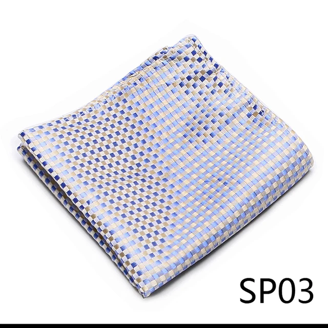 Newest style  Brand Factory Sale Top grade  Pocket Square Paisley Dropshipping Clothing accessories Memorial Day Fit Workplace SP03