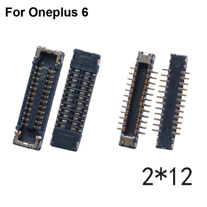 2 шт. разъем для док-станции Порт зарядки Micro USB FPC Разъем One plus 6 шесть логики на