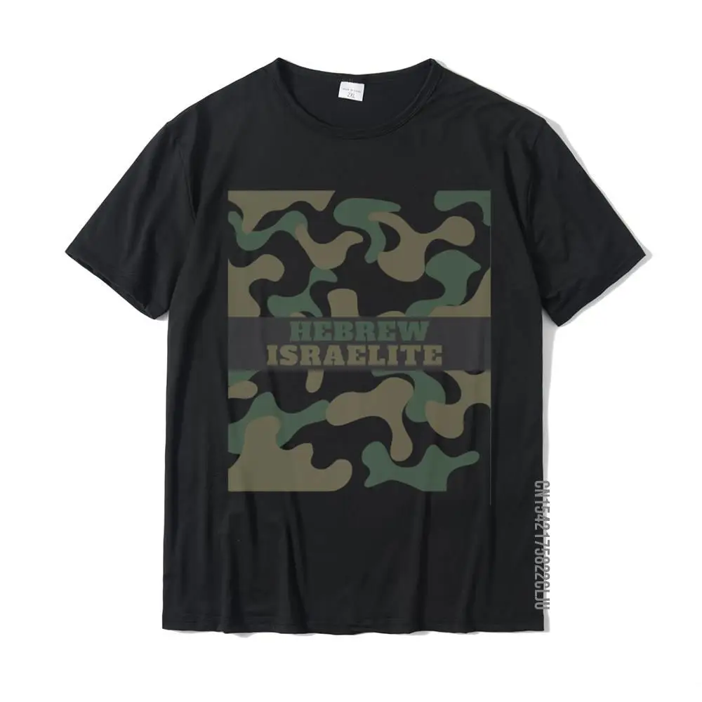 Cute Men Tops T Shirt Hebrew Israelite Soldier Premium T-Shirt__30820 T-shirts 100% Cotton Fabric Round Neck Tops Tees Design Hebrew Israelite Soldier Premium T-Shirt__30820 black