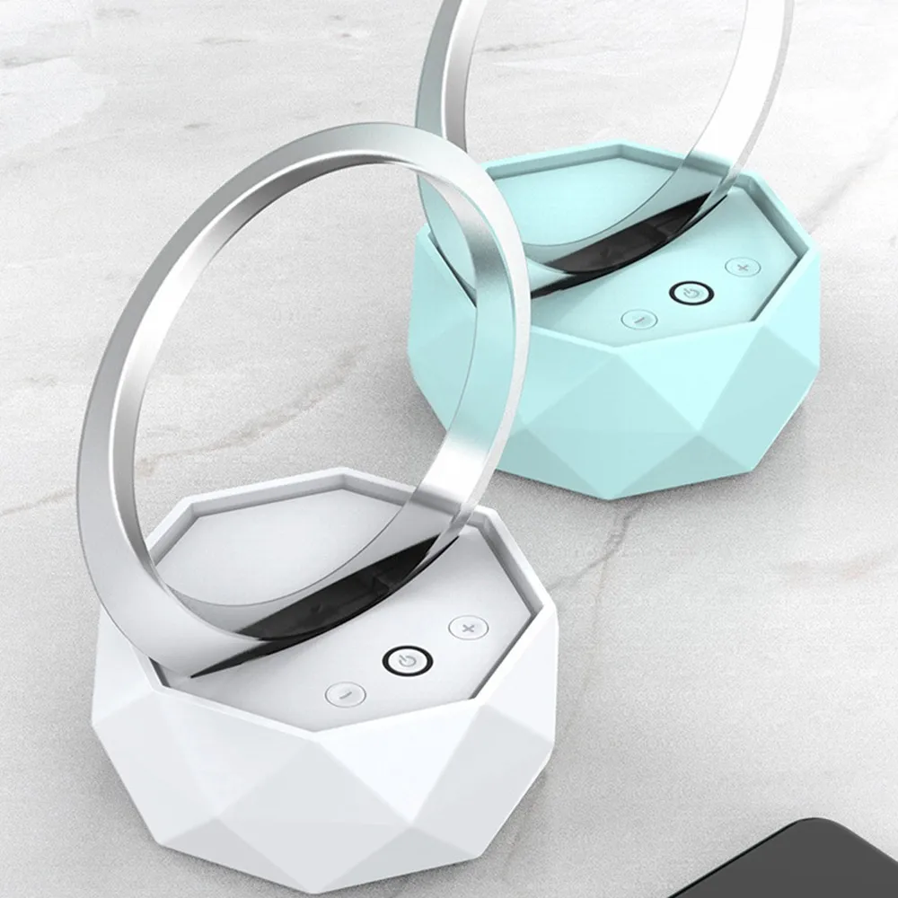 Цветной Bluetooth аудио ночник беспроводной мини ночник USB настольная лампа с зарядкой для спальни прикроватная