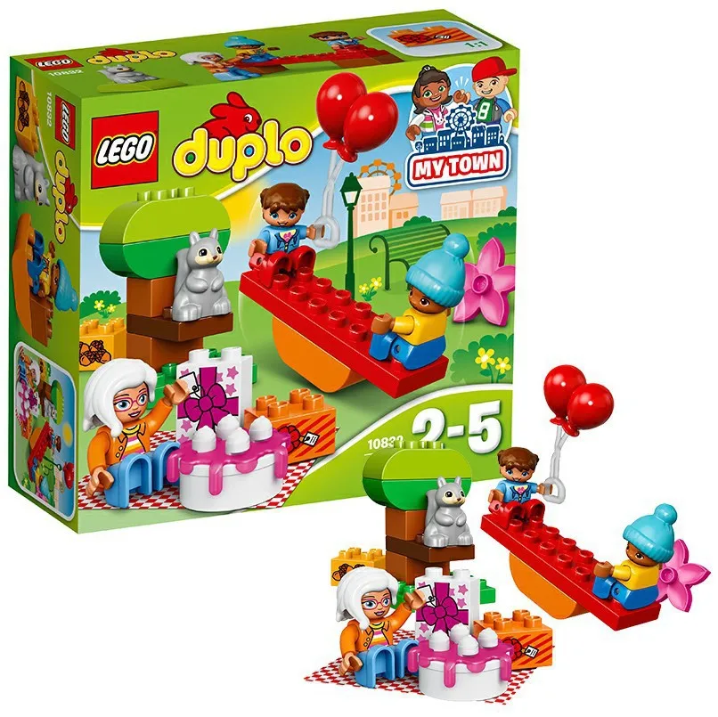 

March New Products Duplo Series 10832 Birthday Picnic Building Blocks Toy