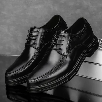 

Shoes Men Italian Brand business Dress Shoes Men Formal Coiffeur Wedding Shoes Men Elegant Sapato Social Masculino Buty Damskie