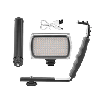 

120 LEDs Dimmable Video Lgiht for Osmo Mobile 2 3/Zhiyun Smooth 4 /GoPro Fill Light Photography