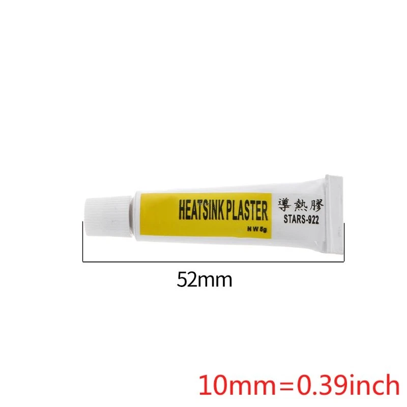 Thermal Silicone Adhesive Compound Glue Conductive Heatsink Plaster For Electronic CPU GPU